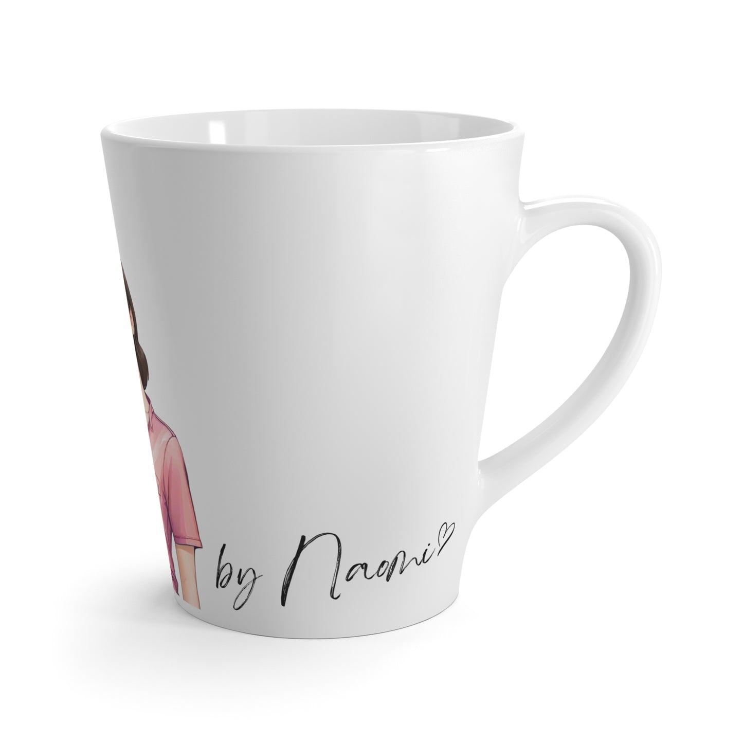"Drink Me" - Latte Mug (Red)
